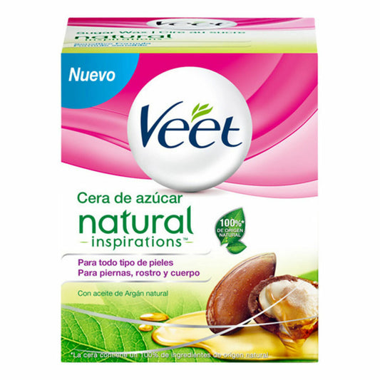 Body Hair Removal Cream Veet Cera Tibia Natural Argan Oil Sugar 250 ml Veet