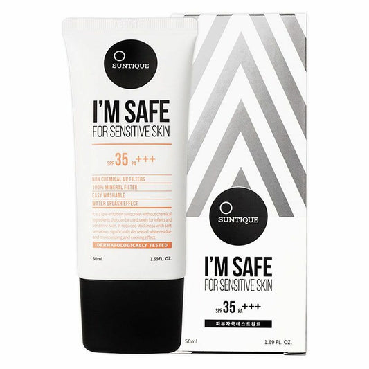 Facial Sun Cream Suntique I'm Safe 50 ml Spf 35+ Suntique