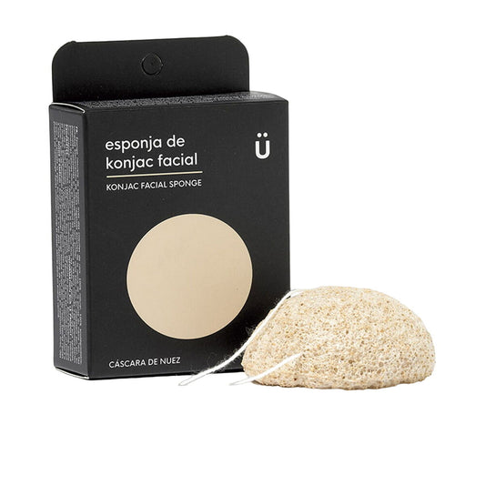 Face Sponge Naturbrush Konjac Walnut shells Naturbrush