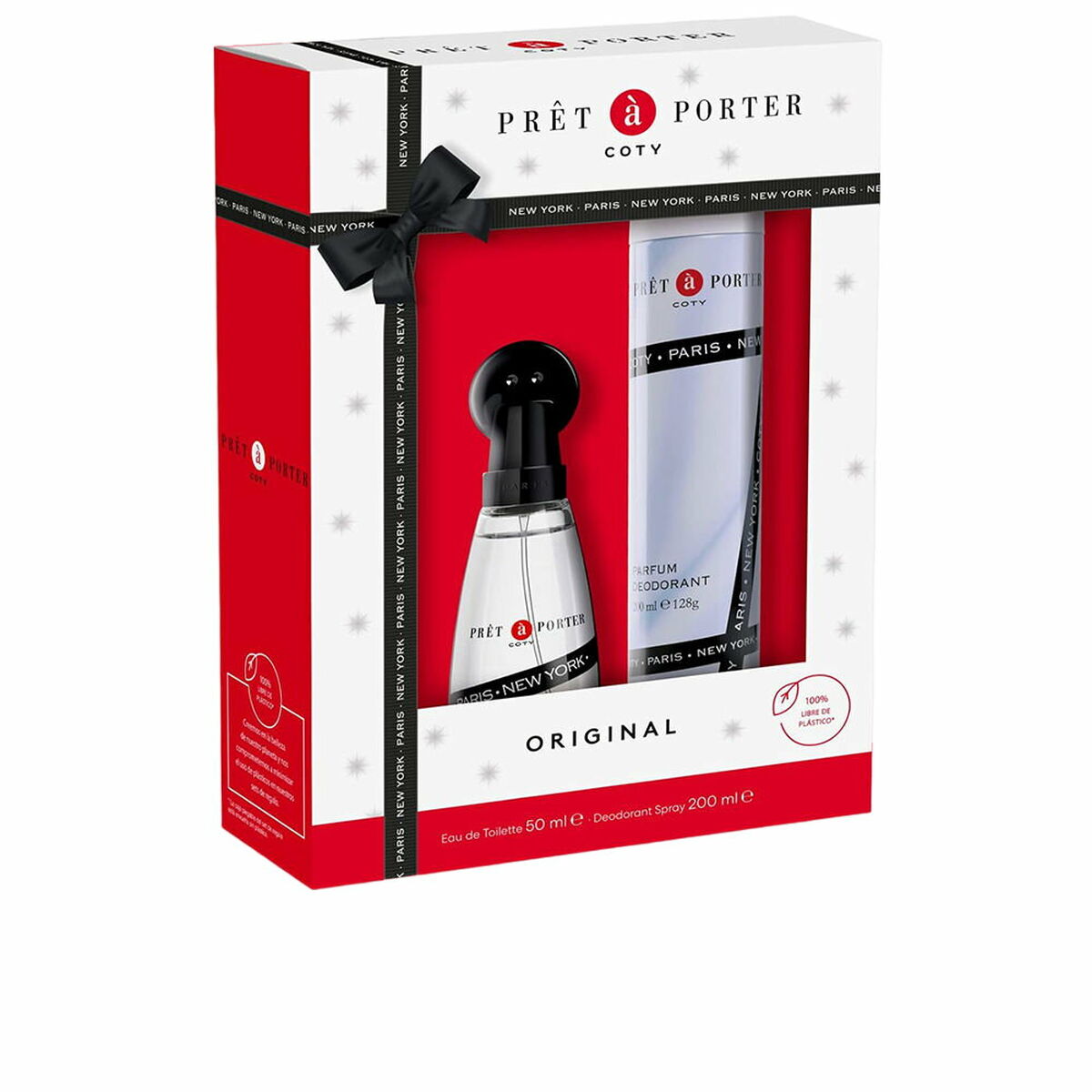 Unisex' Perfume Set Pret à Porter Pret A Porter Lote EDT 2 Pieces Pret à Porter