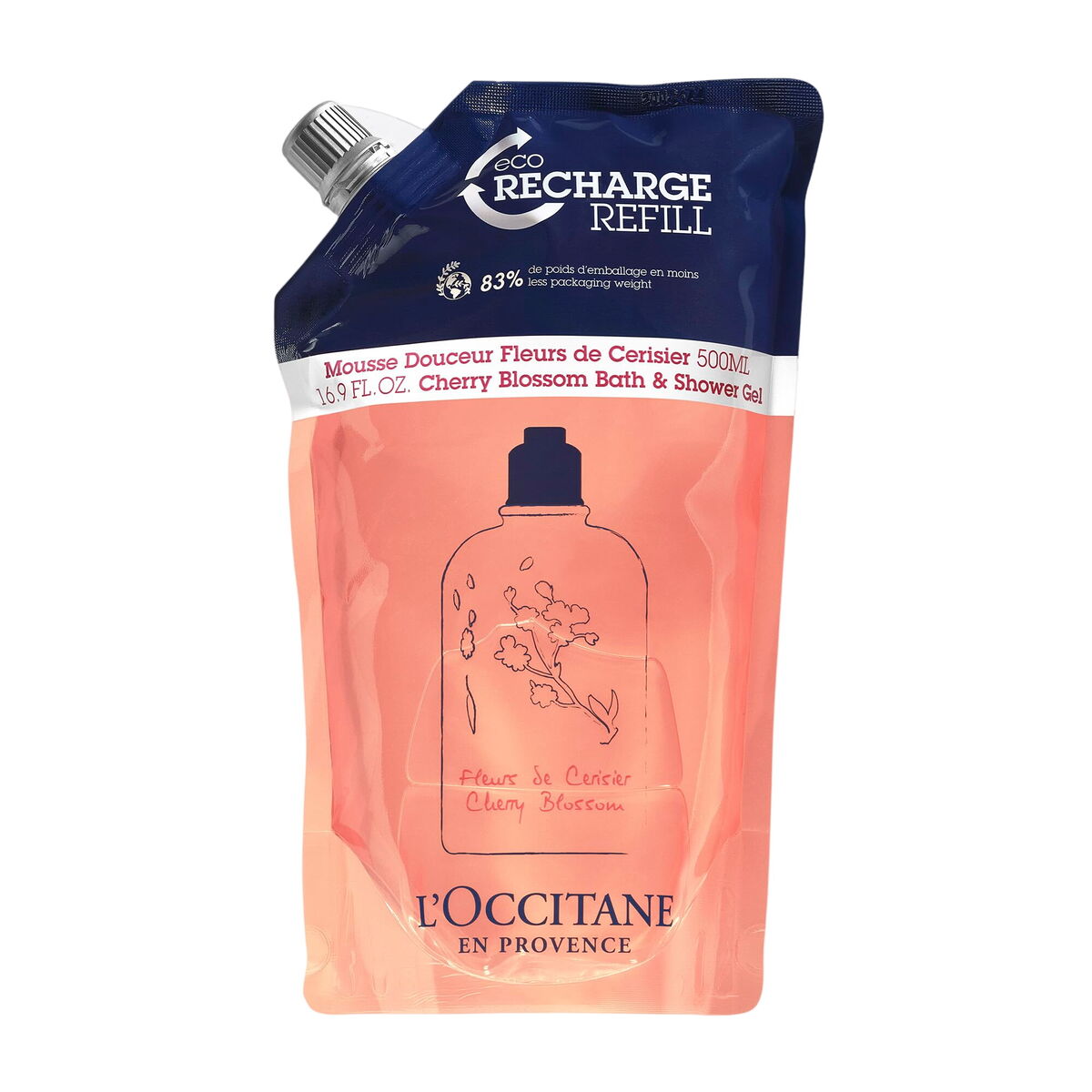 Shower Mousse L'Occitane En Provence Cherry Blossom 500 ml Refill LOccitane En Provence