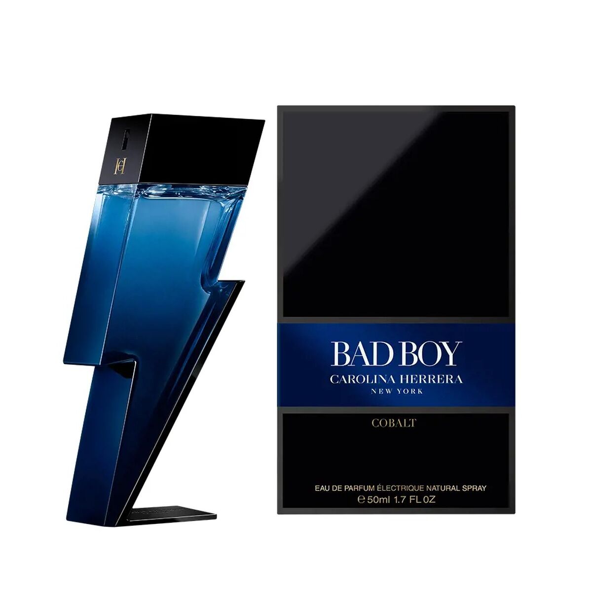 Men's Perfume Carolina Herrera Bad Boy Cobalt EDP 50 ml Carolina Herrera