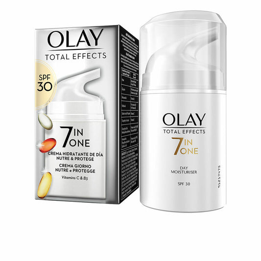 Moisturising Day Cream Olay Total Effects 7-in-1 Nutritional 50 ml Spf 30 Olay