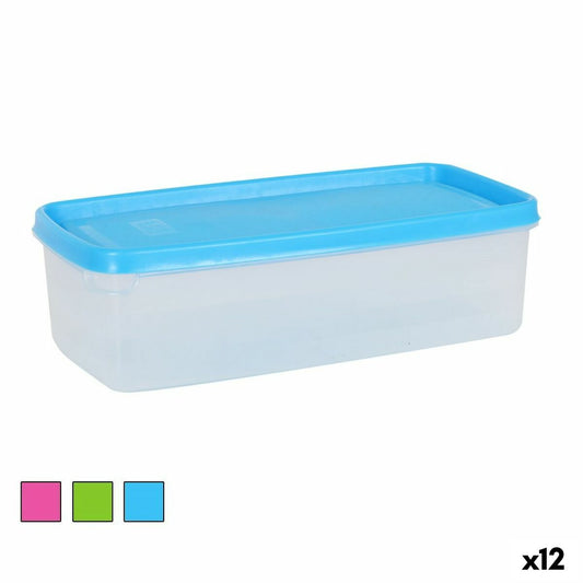 Lunch box Rectangular 23,5 x 11,5 x 7 cm (12 Units)