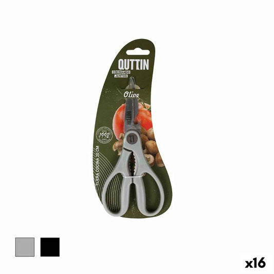 Scissors Quttin Sybarite Pitter 20 cm (16 Units)