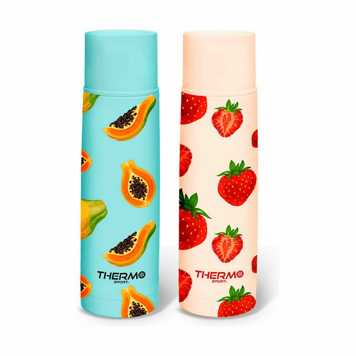 Travel thermos flask ThermoSport 500 ml Multicolour 12 Units