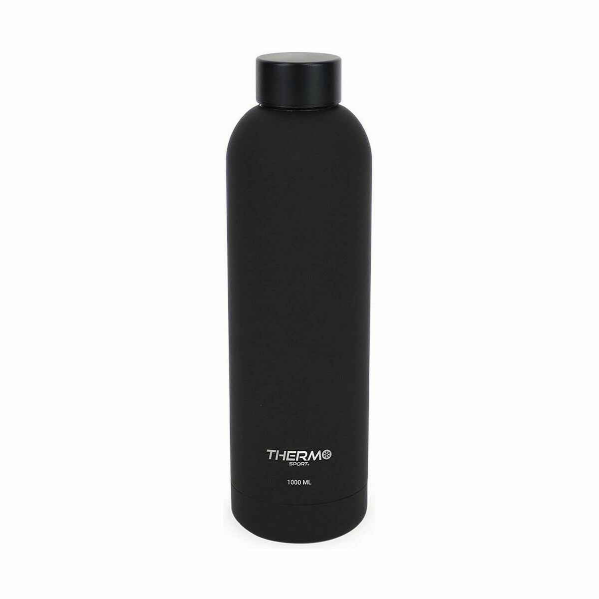 Thermal Bottle ThermoSport Soft Touch Black 1 L (6 Units)