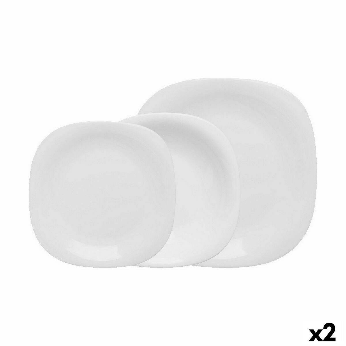 Dinnerware Set La Mediterránea Palaos 18 Pieces (2 Units)