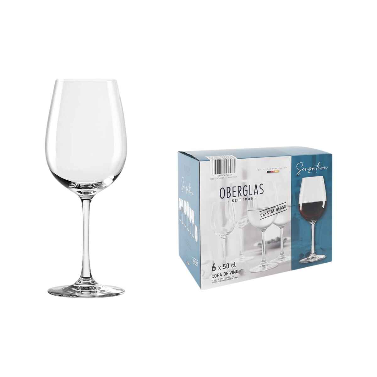 Wine glass set Inde Sensation 500 ml 6 Pieces