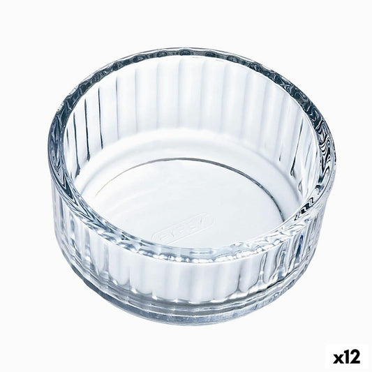 Flan Mould Pyrex Classic Vidrio Transparent Glass 10 x 10 x 5 cm Circular (12 Units)