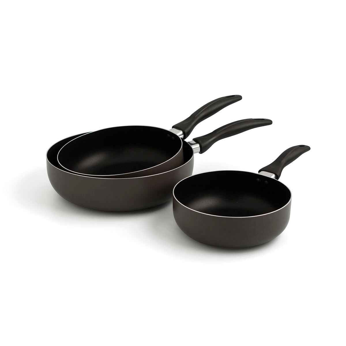 Wok Pan Quid Temis Metal Bakelite 28 x 8,1 cm (6 Units)