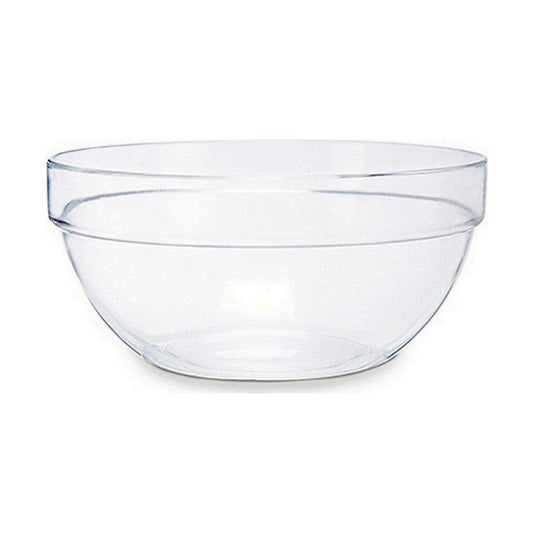 Bowl Transparent Glass (250 ml) (6 Units)