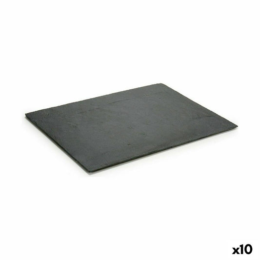 Snack tray Black Board 40 x 0,5 x 30 cm (10 Units)