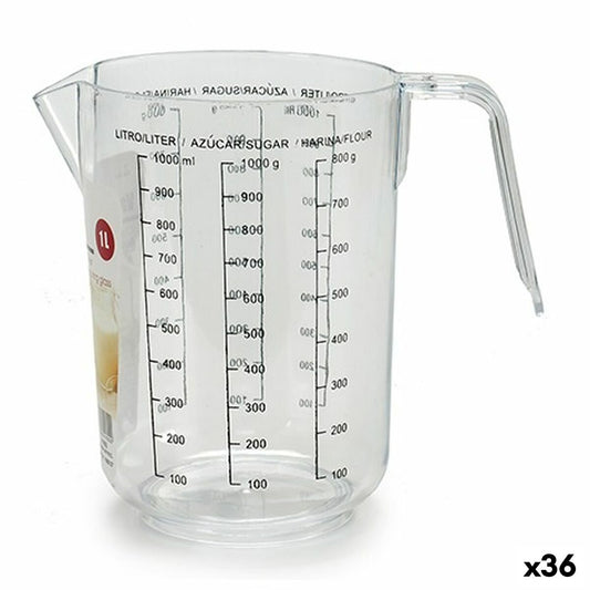 Measuring Jug Plastic 1 L (36 Units) Kinvara