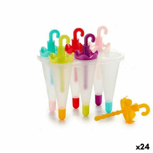 Ice-cream Mould Umbrella polypropylene 11 x 16,5 x 16 cm (24 Units)