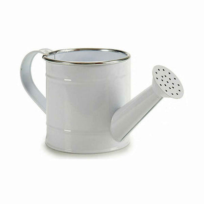 Watering Can Ibergarden I00111-D White Silver Metal 750 ml (24 Units)