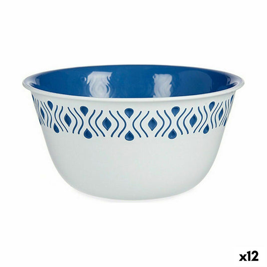 Salad Bowl Stefanplast Tosca Blue Plastic 19 x 9 x 19 cm (12 Units)