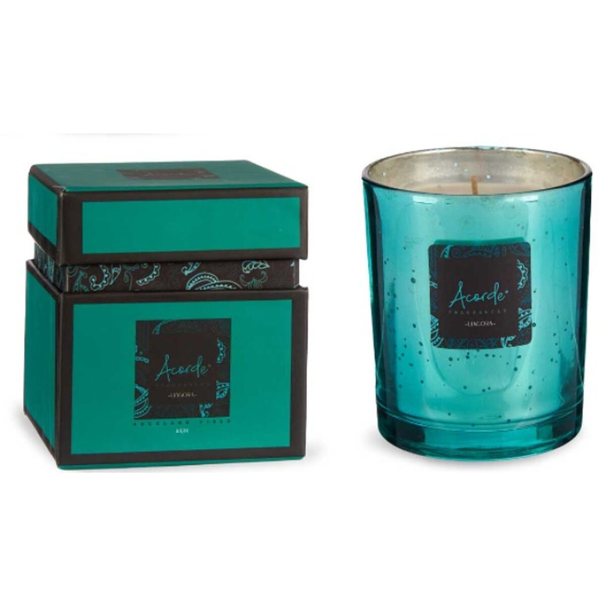 Scented Candle Acorde 7OZ-OCEANO Ocean 200 ml (8 Units) Acorde