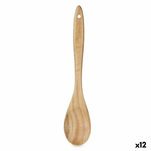 Ladle Kinvara KT143046A Natural Wood 7 x 35 x 2 cm (12 Units)