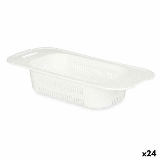 Drainer Kinvara 04 1314 White Plastic 47 x 9,5 x 22 cm (24 Units)