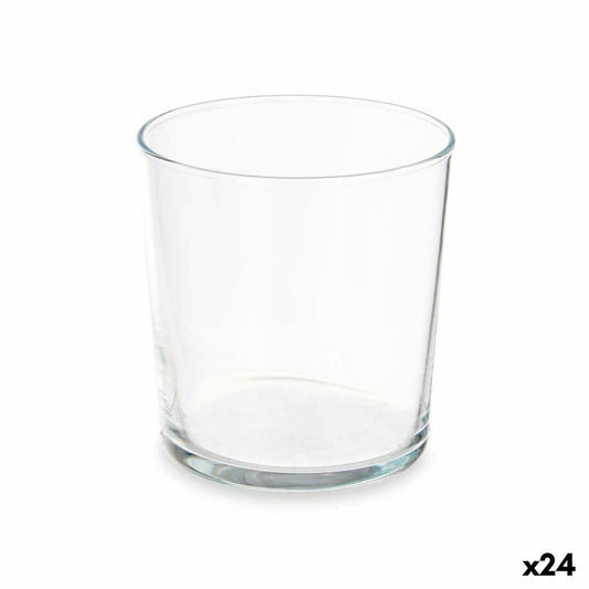 Glass Vivalto OCT-G23213 Transparent Glass 370 ml (24 Units)