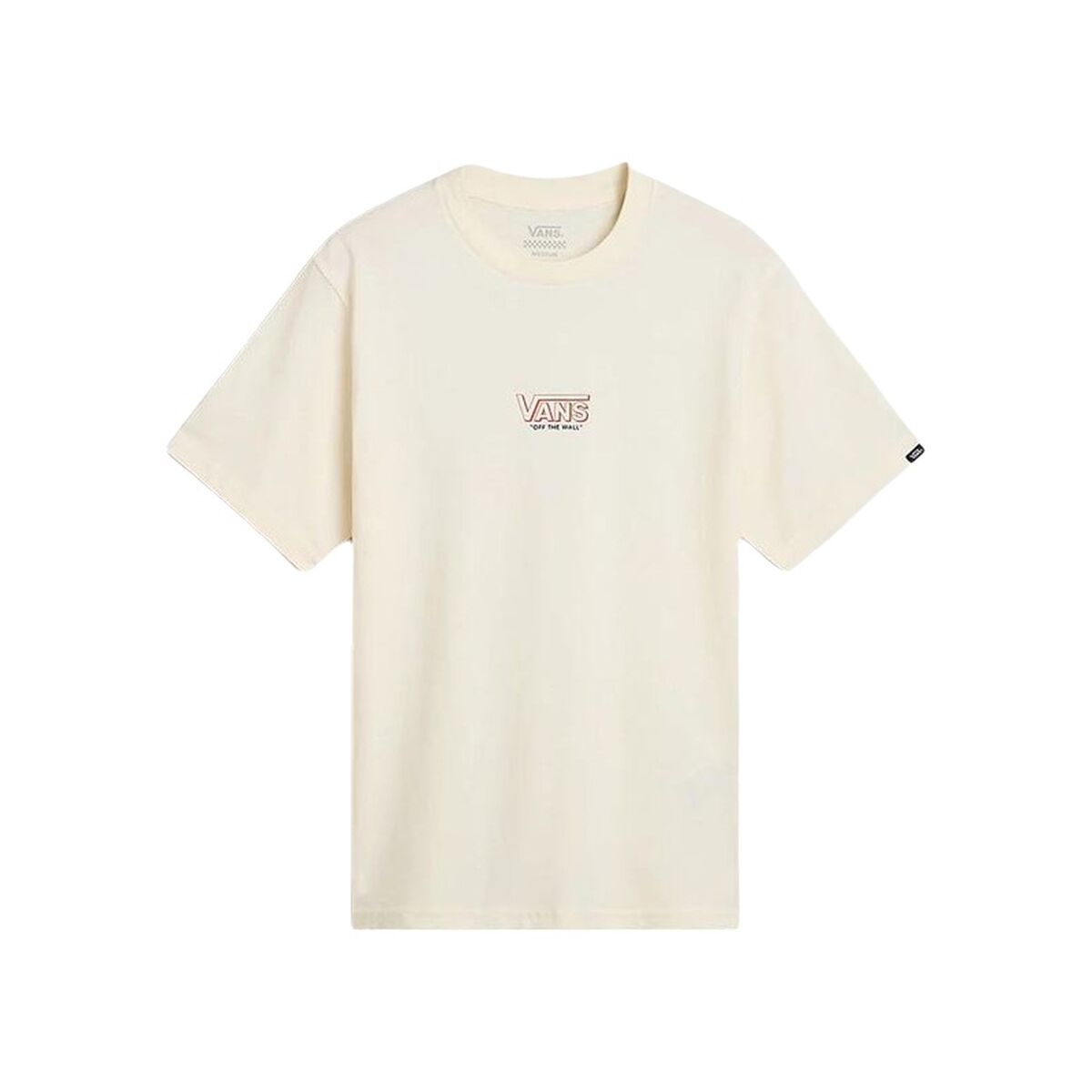 Child's Short Sleeve T-Shirt Vans tander Ss Crew Beige