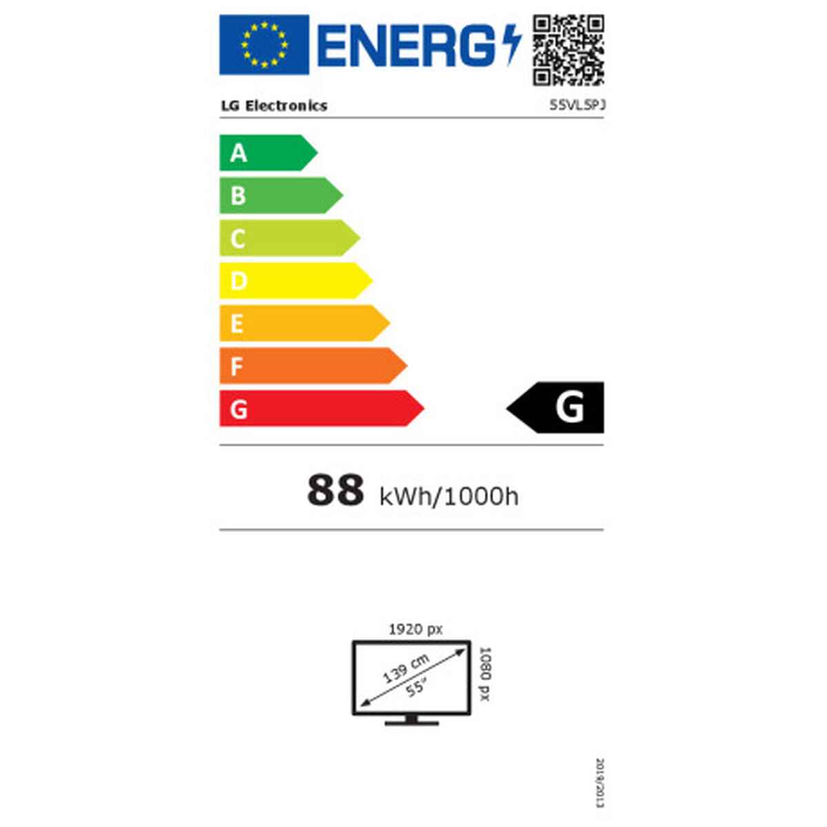 Videowall Monitor LG 55VL5PJ-A 55" Full HD