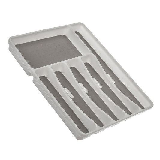 Cutlery Organiser Kozina White Plastic 32,5 x 40 x 5 cm