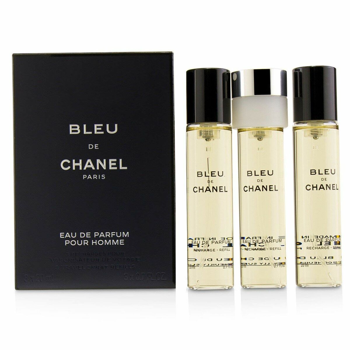 Men's Perfume Set Chanel Bleu de Chanel Eau de Parfum EDP Bleu de Chanel 2 Pieces - Cosmetic and Perfume Sets - Chanel - Default Title