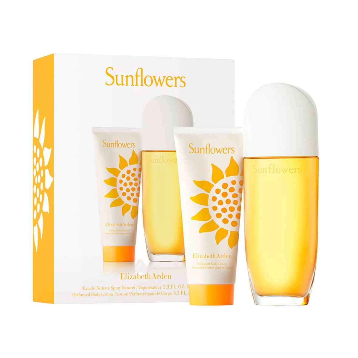 Women's Perfume Set Elizabeth Arden EDT Sunflowers 2 Pieces