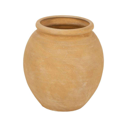 Vase Yellow Ceramic 34 x 34 x 35 cm