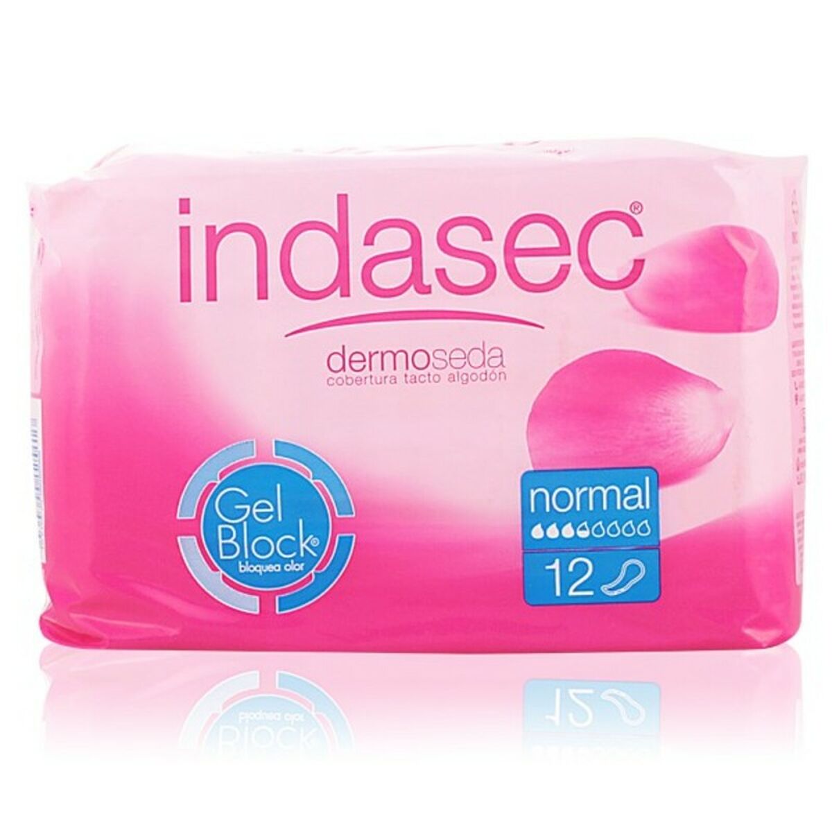 Incontinence Sanitary Pad Dermoseda Indasec Discreet (12 uds) 12 Units (Parapharmacy) Indasec