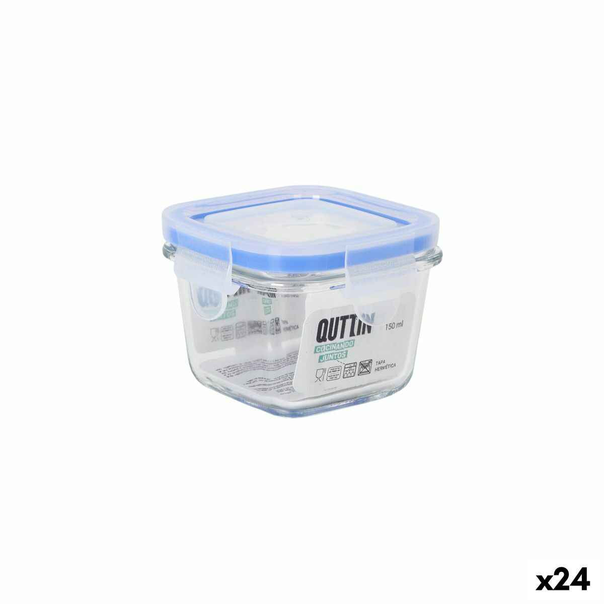 Lunch box Inde Quttin ø 8,8 x 6,6 cm 150 ml (24 Units)