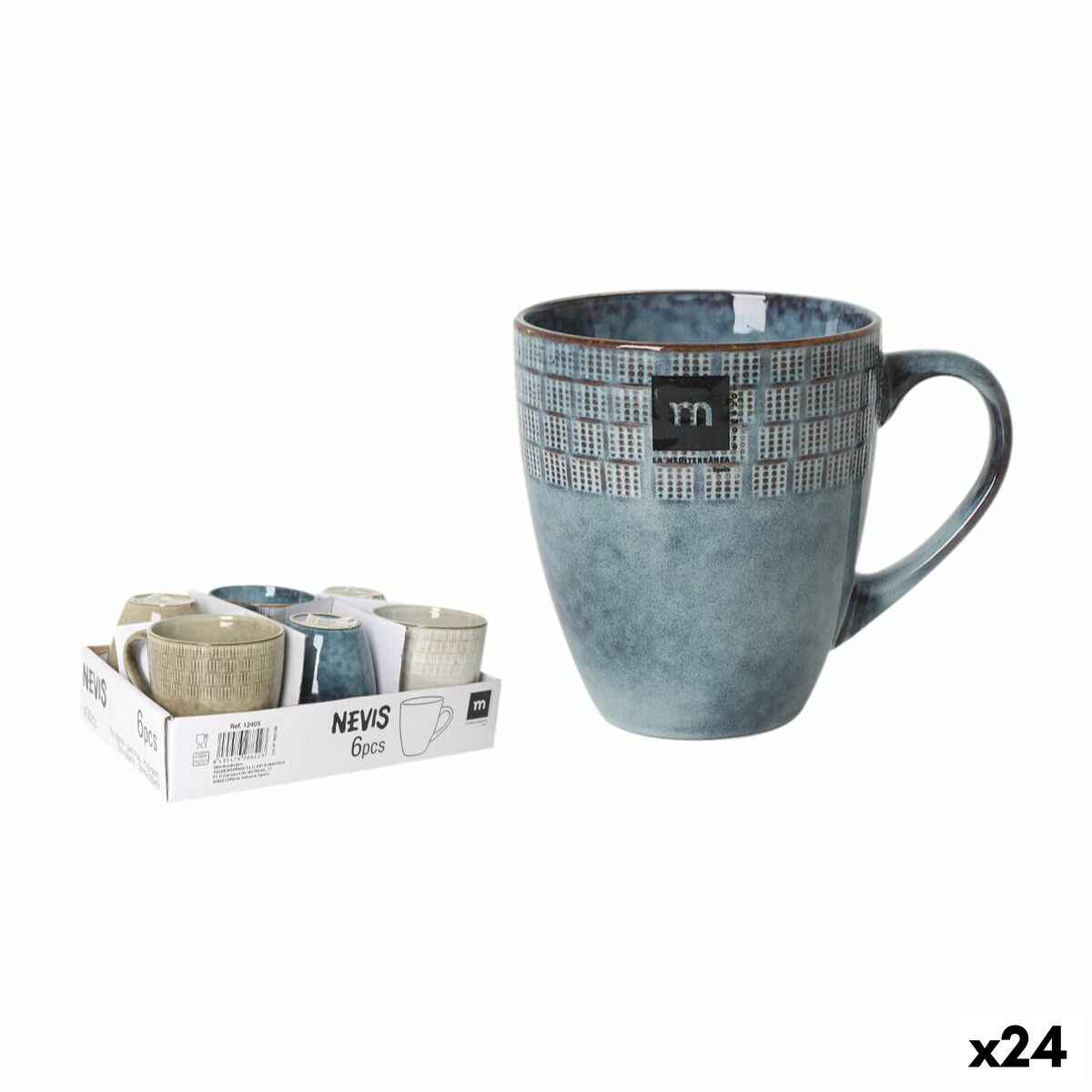 Mug Inde Nevis 430 ml (24 Units)