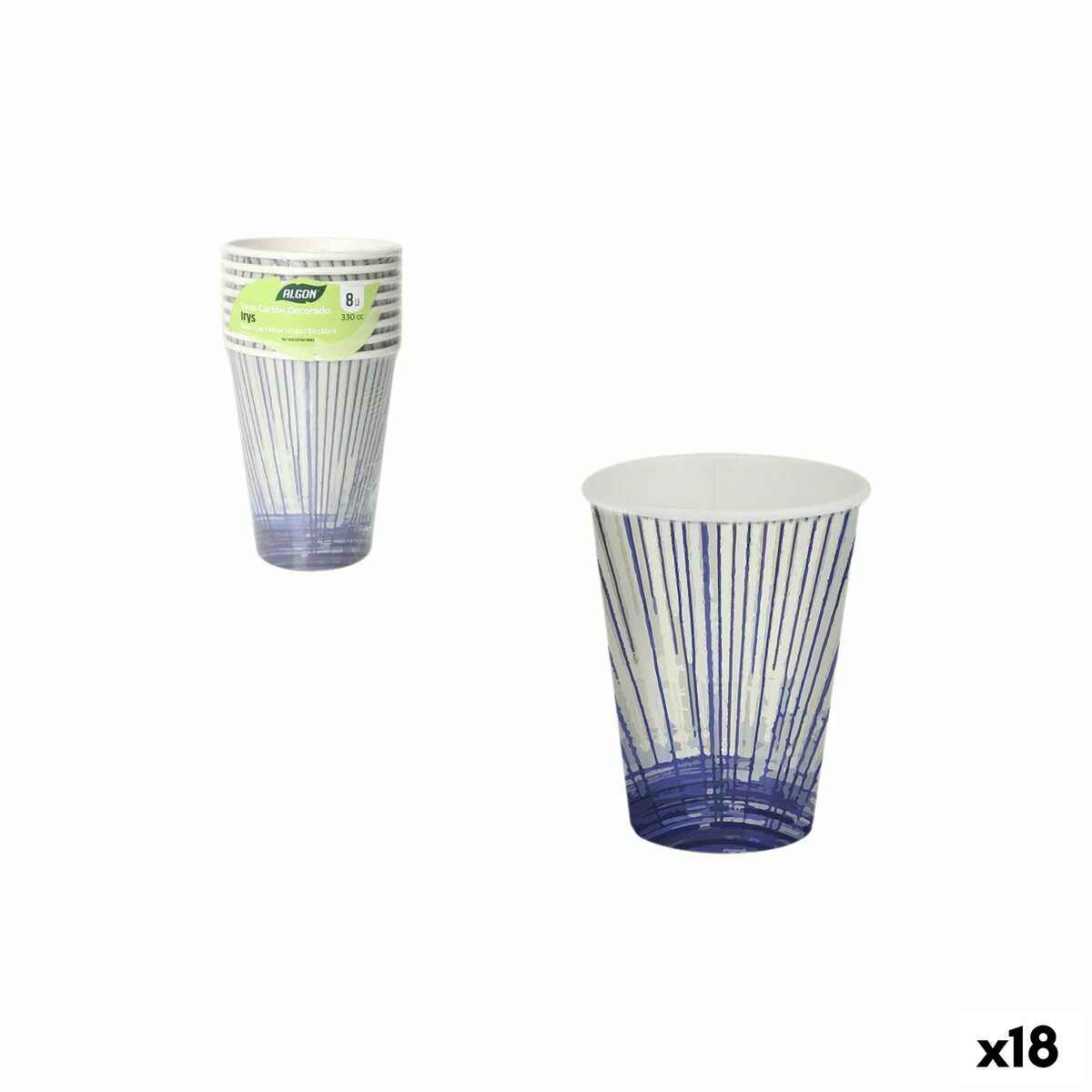 Set of glasses Inde 330 ml 8 Pieces (18 Units)