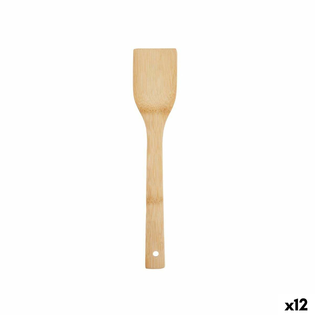 Kitchen Spatula Kinvara KT200063-1 Bamboo 6 x 30 x 0,4 cm (12 Units)