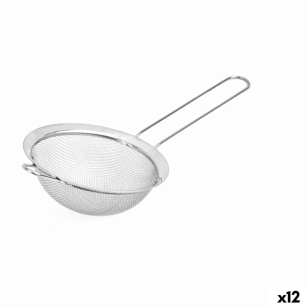 Strainer Kinvara KT1159B-10CM 201 Metal Steel 10 x 23,5 x 4,5 cm (12 Units)