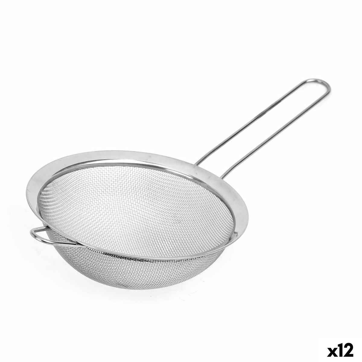 Strainer Kinvara KT1159B-14CM 201 Metal Steel 14 x 28,3 x 6,5 cm (12 Units)