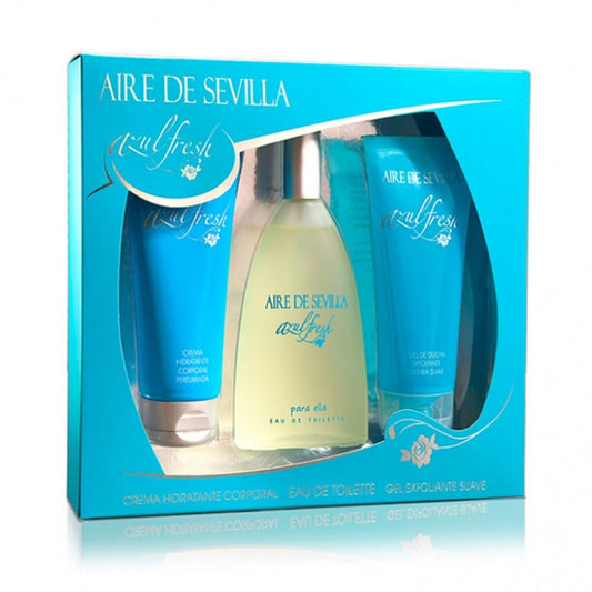 Unisex' Perfume Set Aire de Sevilla Azul Fresh Aire Sevilla 13584 3 Pieces (3 pcs) Aire Sevilla